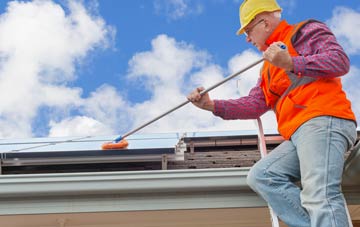 Arean soft wash roof cleaning